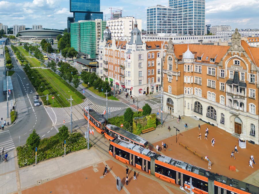 Sídlom Hornosliezsko-zaglebskej metropoly je