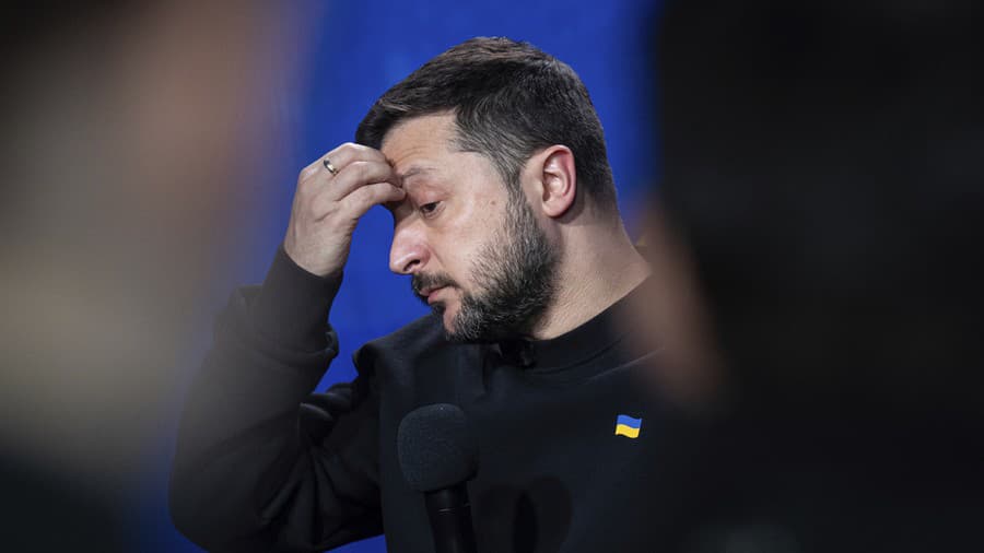 Ukrajinský prezident Volodymyr Zelenskyj