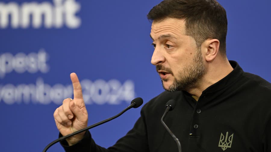 Ukrajinský prezident Volodymyr Zelenskyj