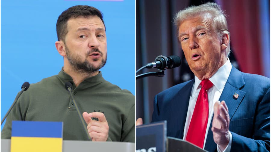 Zelenskyj predstavil Trumpovi svoj