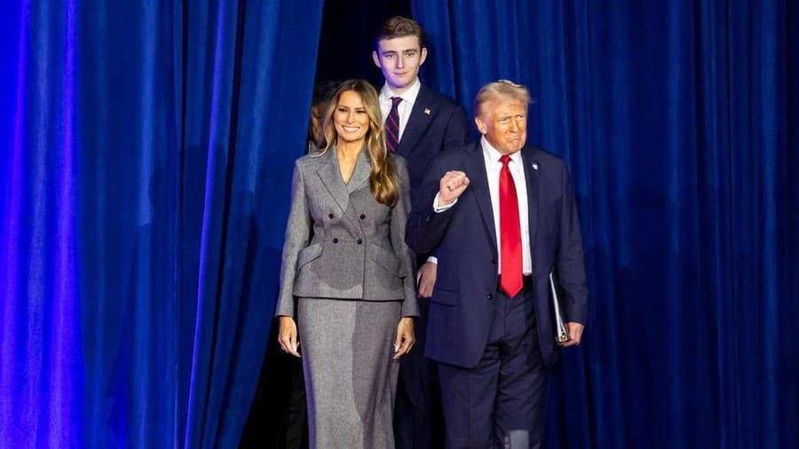 Barron Trump doteraz zostával