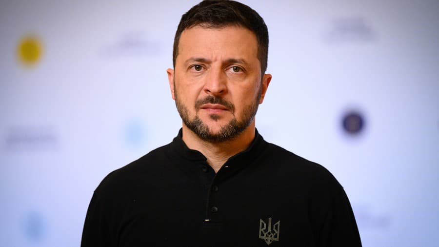 Ukrajinský prezident Volodymyr Zelenskyj.