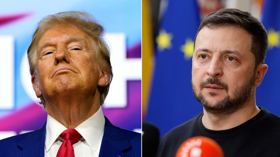 Donald Trump, Volodymyr Zelenskyj.