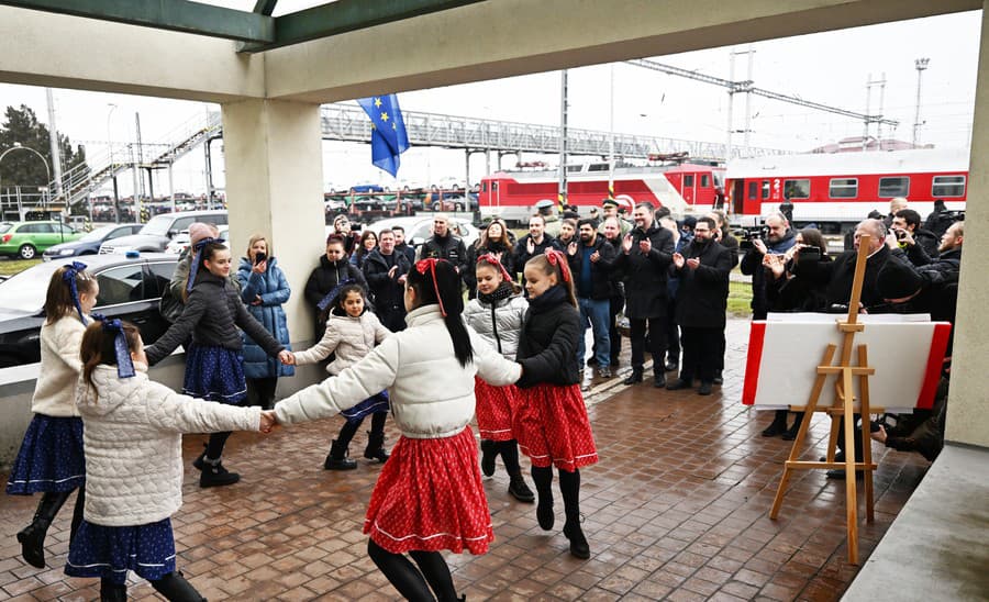 Vlakové spojenie z Ukrajiny.