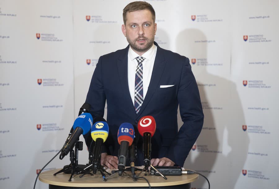 Na snímke minister zdravotníctva