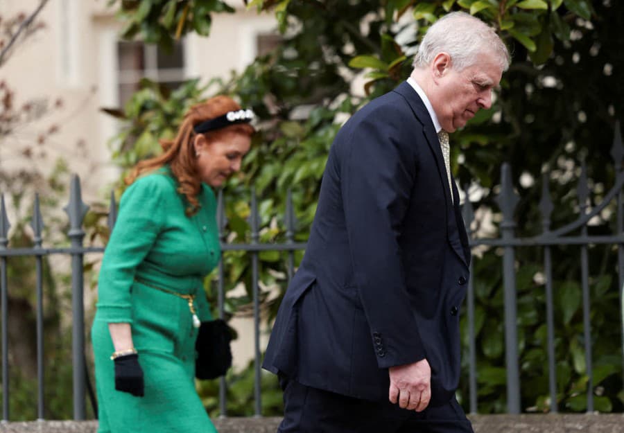 Princ Andrew a Sarah Ferguson.