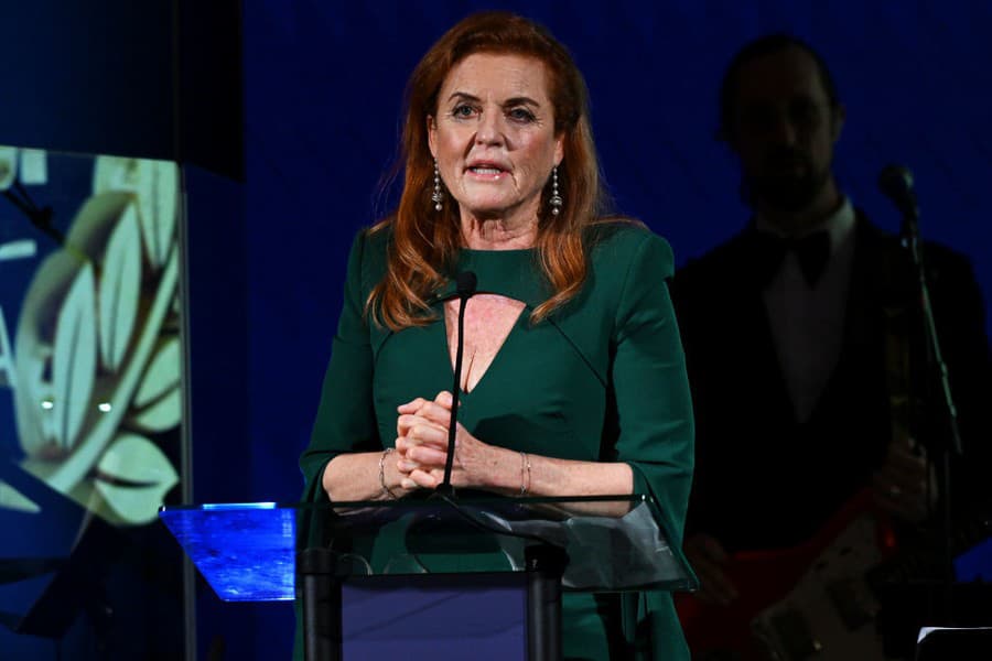 Na snímke Sarah Ferguson.