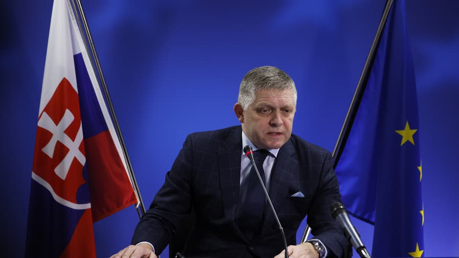 Premiér SR Robert Fico.