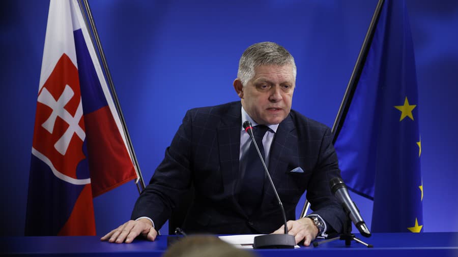 Premiér SR Robert Fico.