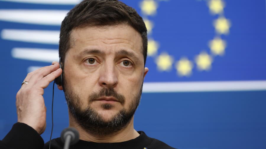 Ukrajinský prezident Volodymyr Zelenskyj.