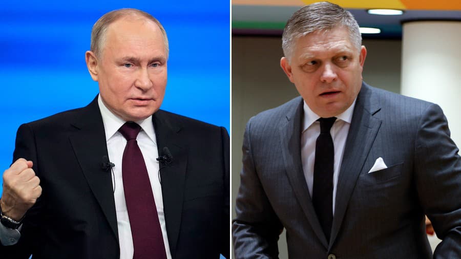 Vladimir Putin, Robert Fico.