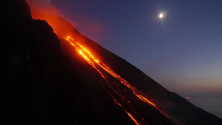 Sopka Kilauea na Havaji