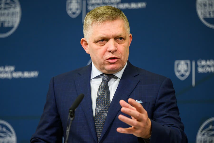 Premiér Robert Fico.