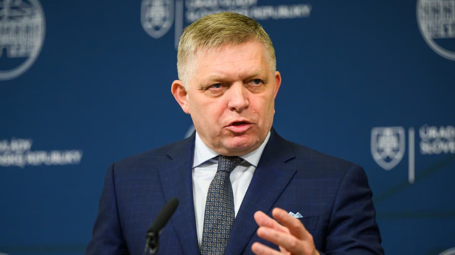 Premiér Robert Fico.