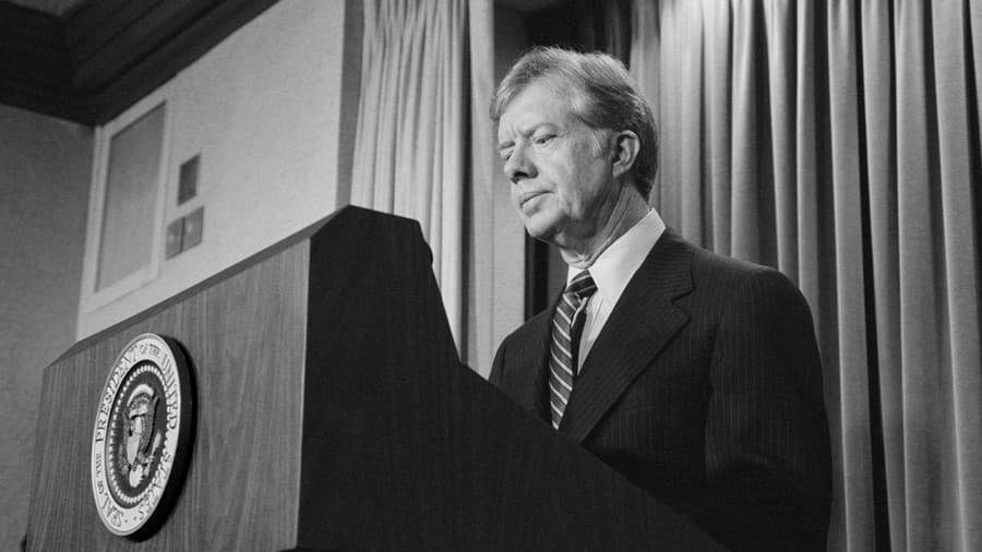 Exprezident USA JImmy Carter.