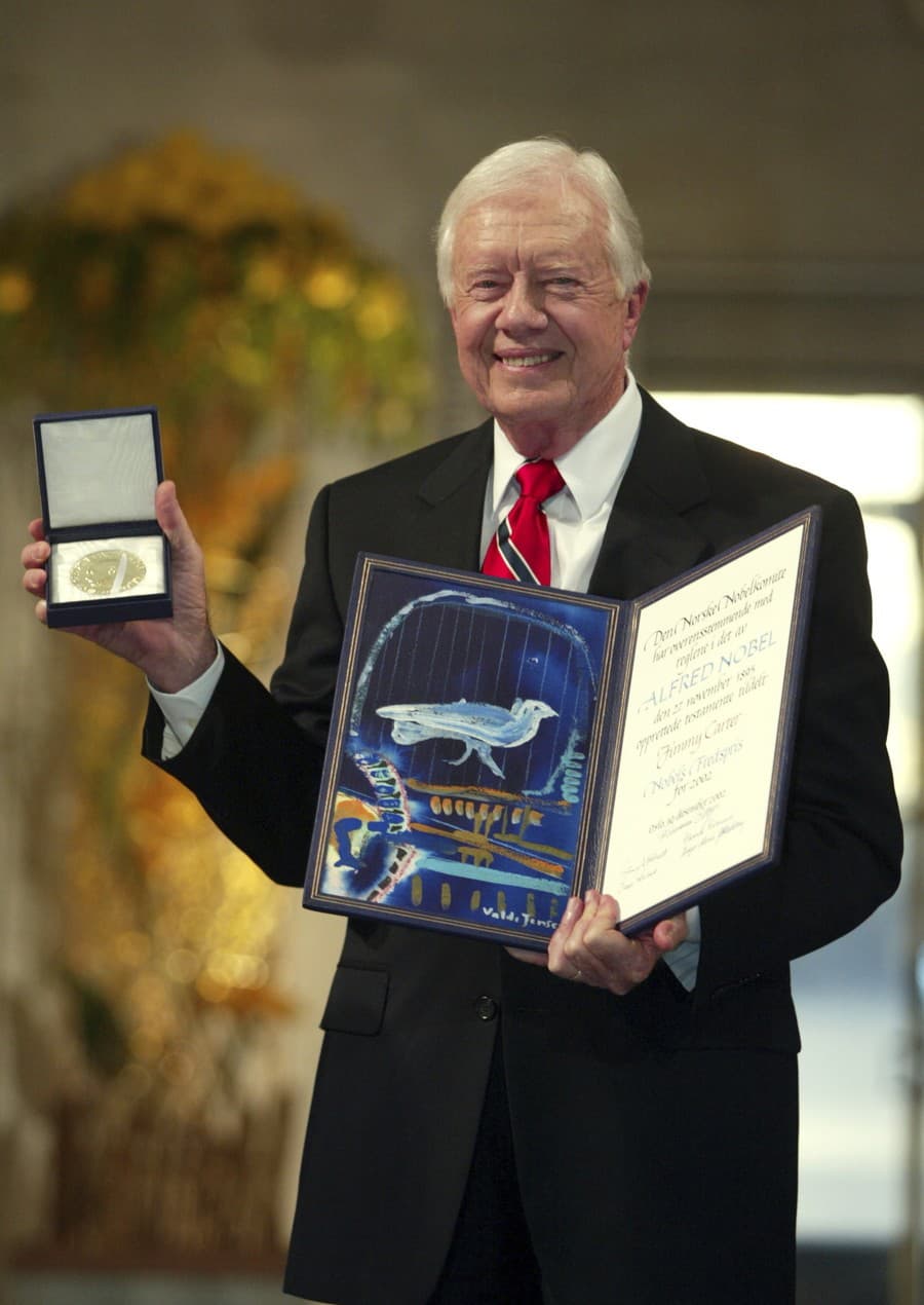 Americký exprezident Jimmy Carter.