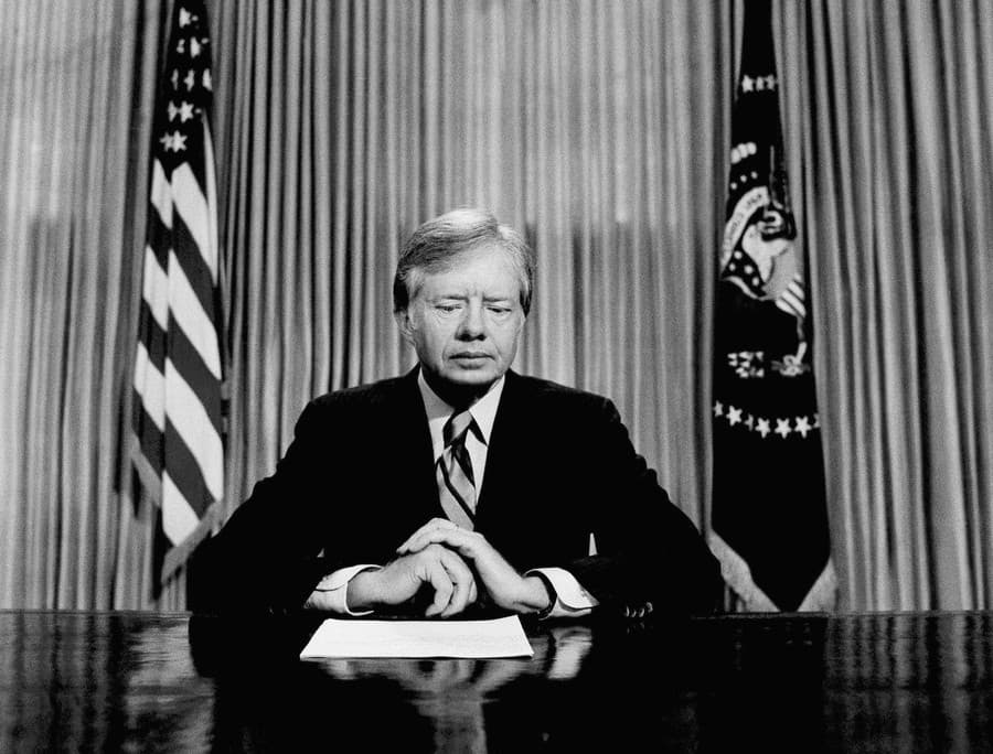 Americký exprezident Jimmy Carter.