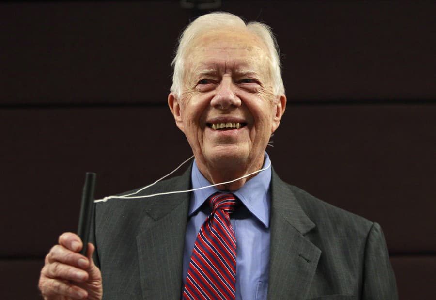 Americký exprezident Jimmy Carter.