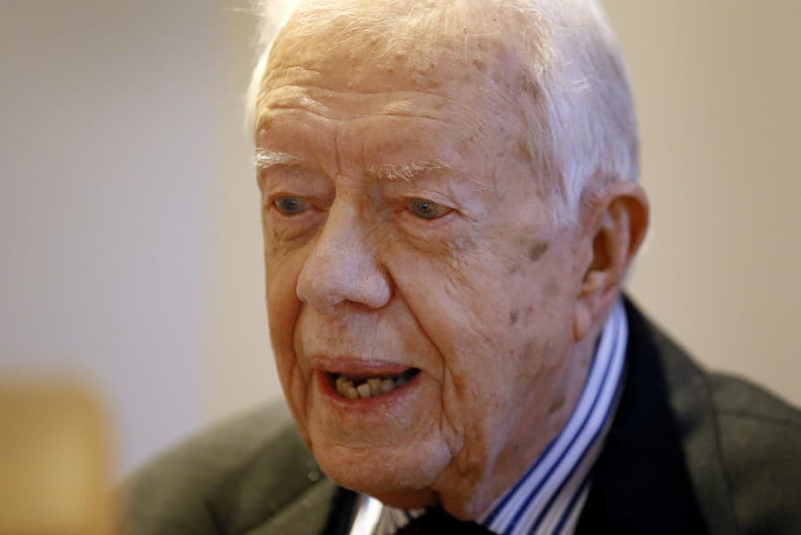 Americký exprezident Jimmy Carter.