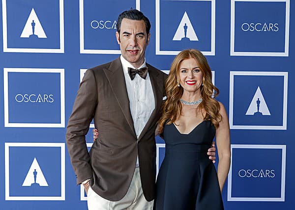 Isla Fisher (48), Sacha Baron Cohen (53)