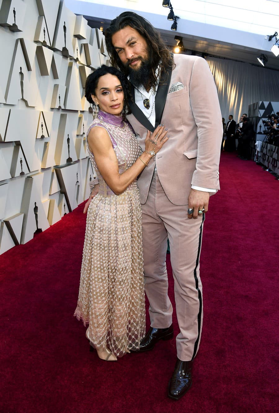 Lisa Bonet (57) Jason Momoa (45)