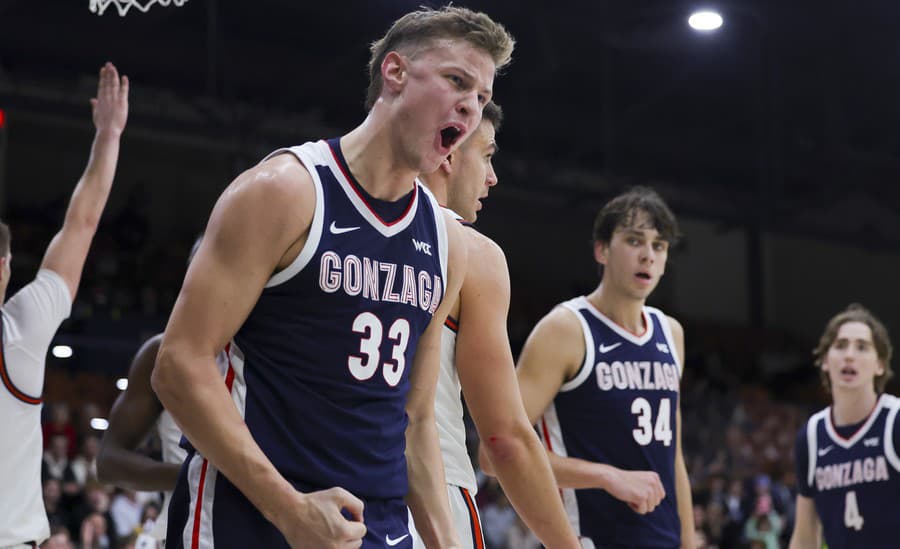 Basketbalistom Gonzaga University tuhla