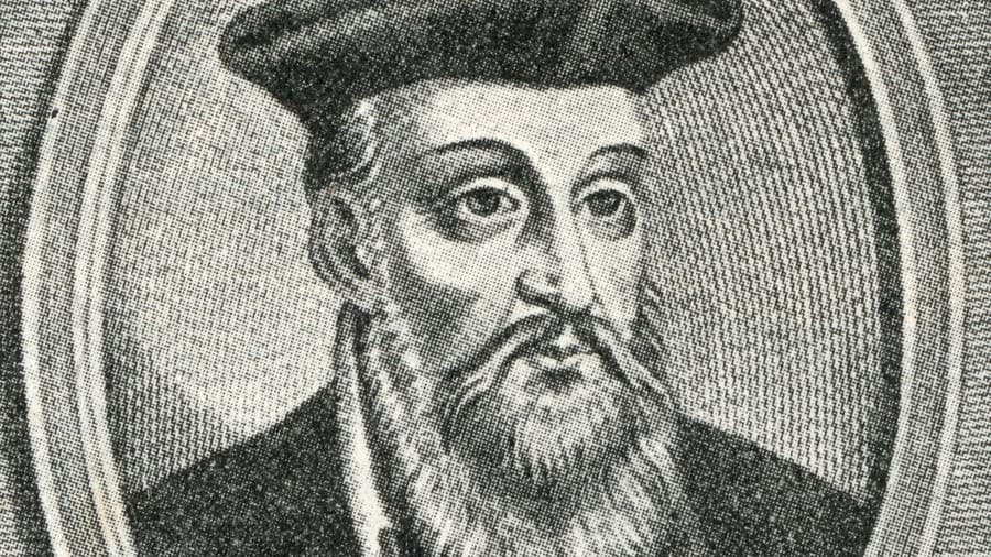 Francúzsky astrológ Nostradamus.