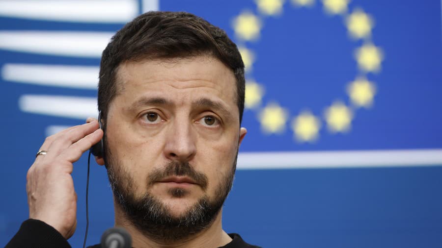 Ukrajinský prezident Volodymyr Zelenskyj.