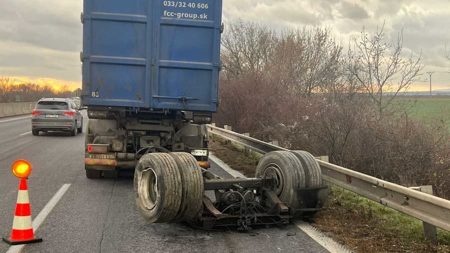 Na diaľnici D1 v smere