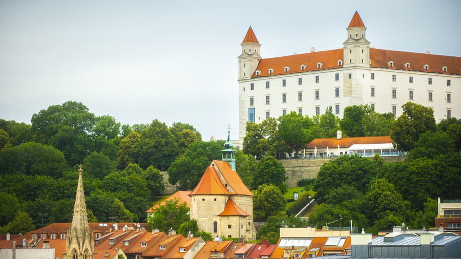 Bratislavský hrad.