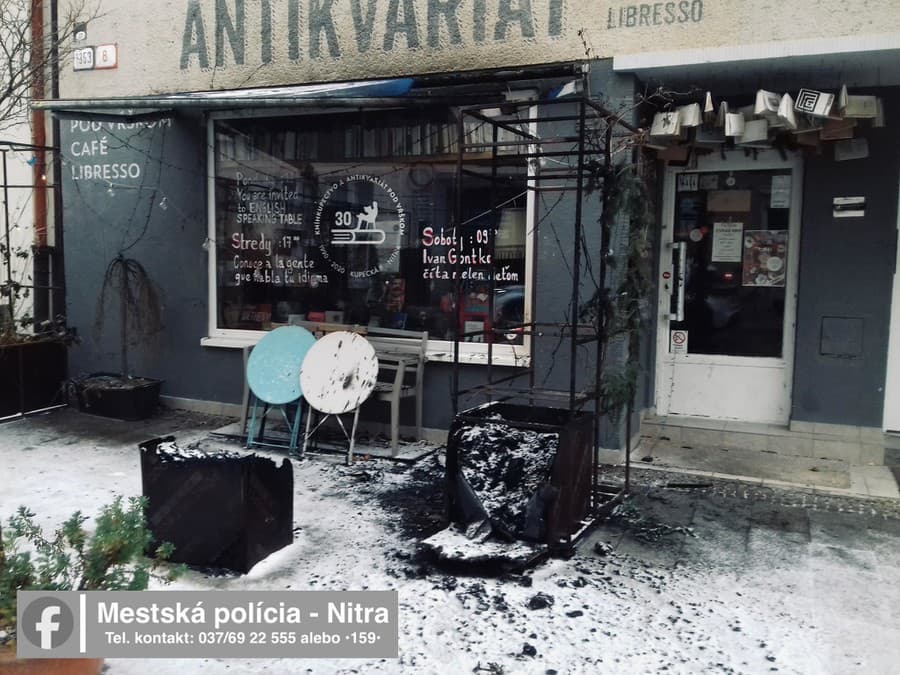 Mestskí policajti vypátrali podpaľača, ktorý zakladal ohne v centre mesta.