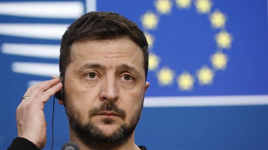 Ukrajinský prezident Volodymyr Zelenskyj.