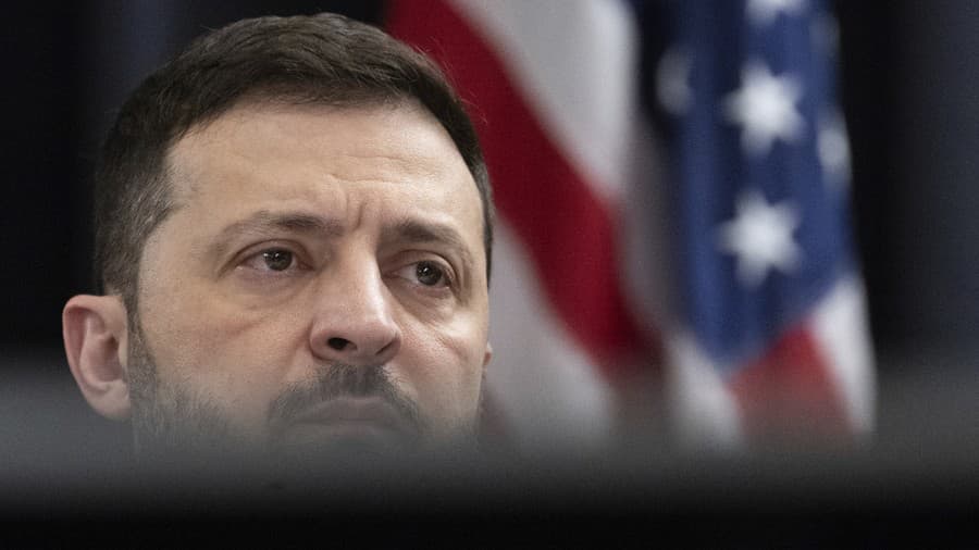 Ukrajinský prezident Volodymyr Zelenskyj