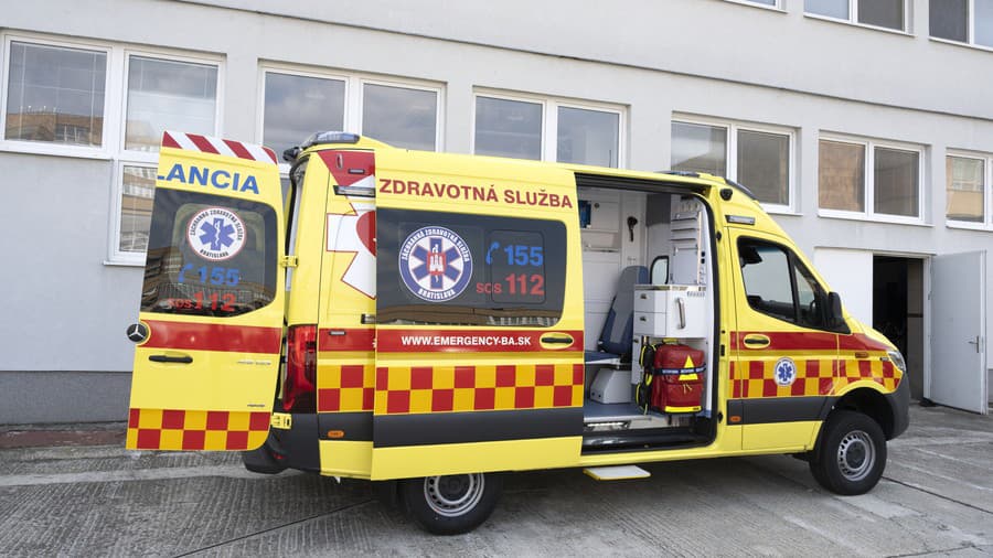 Záchranná zdravotná služba. (ilustračné