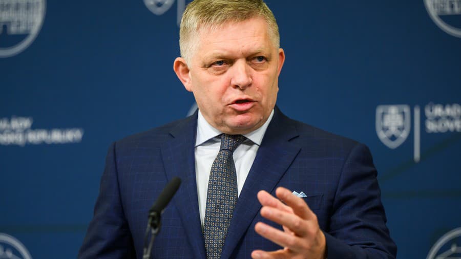Premiér Robert Fico.
