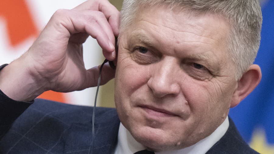 Premiér SR Robert Fico.
