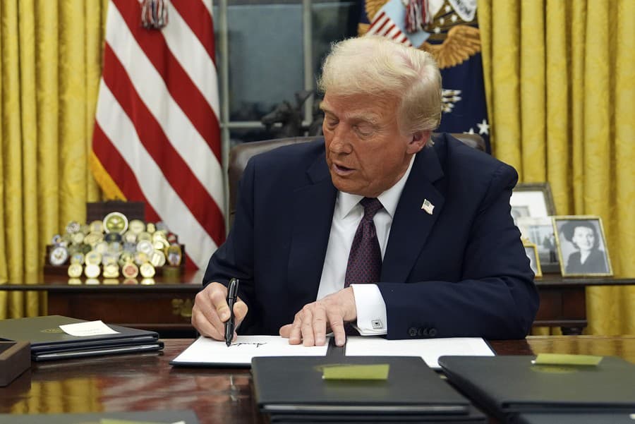 Prezident USA, Donald Trump.