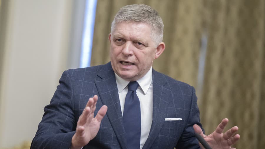 Premiér Robert Fico.