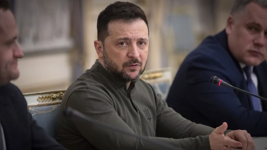 Ukrajinský prezident Volodymyr Zelenskyj