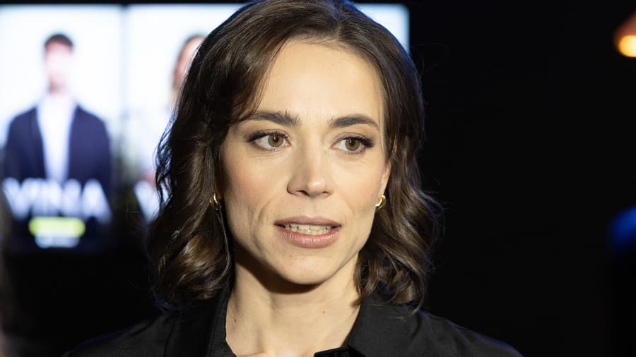 Premiéra seriálu Vina. Na snímke Gabika Marcinková.