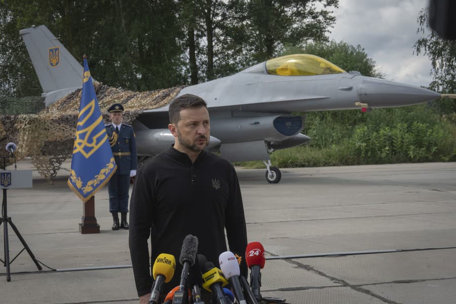 Ukrajinský prezident Volodymyr Zelenskyj.