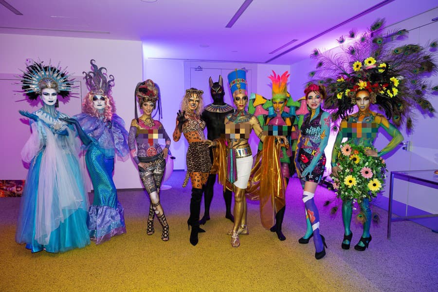 V hlavnom meste sa konala Body Art Show.