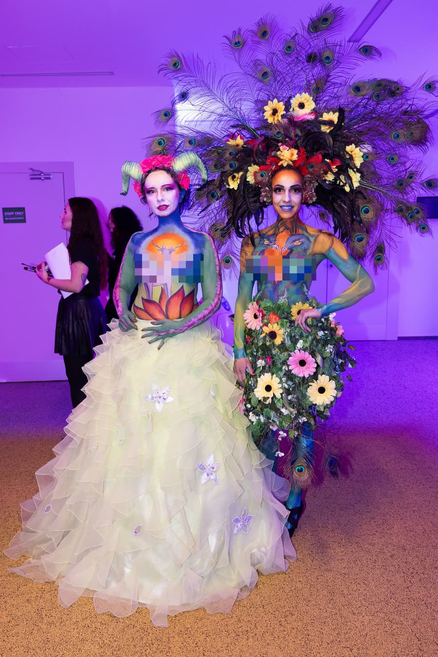V hlavnom meste sa konala Body Art Show.