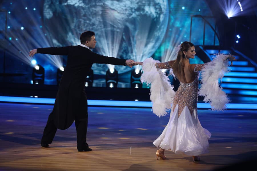 Prvé kolo 10. série Let's Dance. Na snímke Šimon Jakuš a Patrícia Piešťanská.