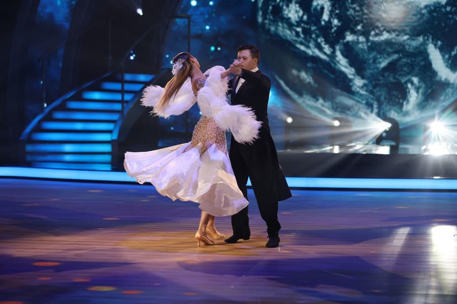 Prvé kolo 10. série Let's Dance. Na snímke Šimon Jakuš a Patrícia Piešťanská.