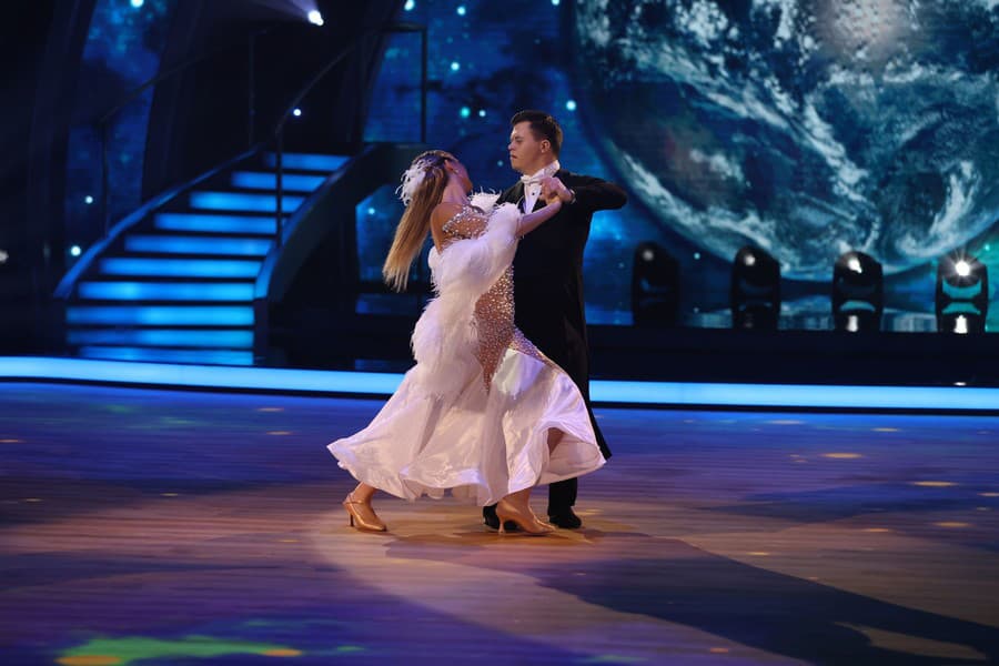 Prvé kolo 10. série Let's Dance. Na snímke Šimon Jakuš a Patrícia Piešťanská.