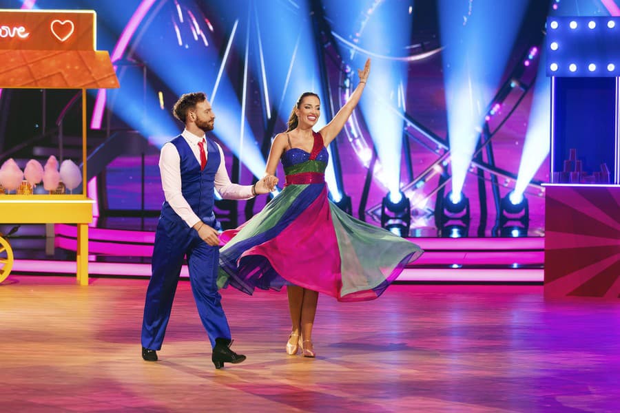 Simona Leskovská sa tancovala s Vilémom Šírom.