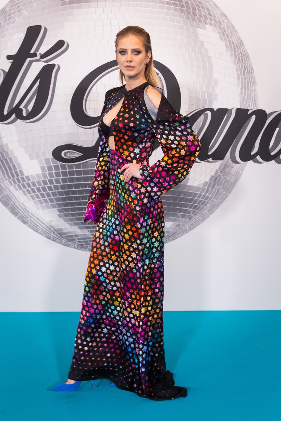 Druhé kolo tanečnej televíznej šou Let’s Dance v bratislavskej Inchebe. Na snímke topmodelka Saša Gachulincová.

