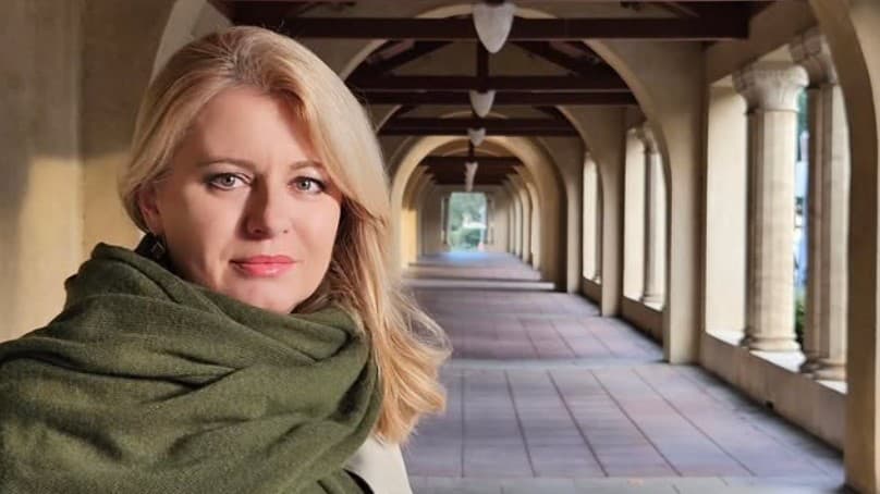 Exprezidentka Zuzana Čaputová sa vrátila na Slovensko.
