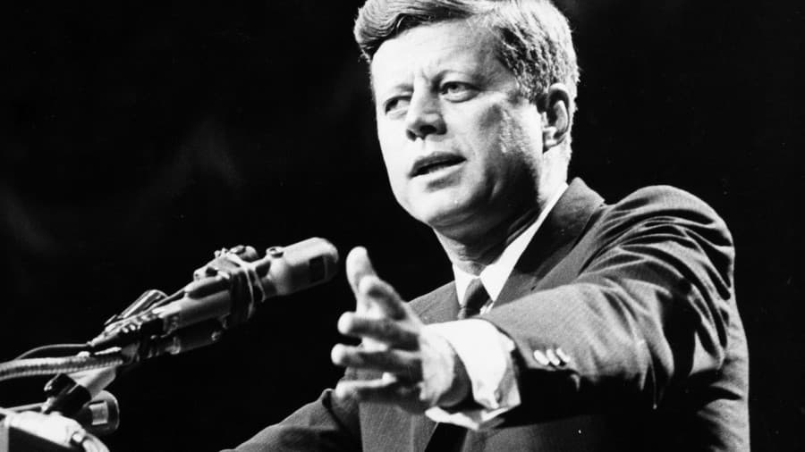 John F. Kennedy.